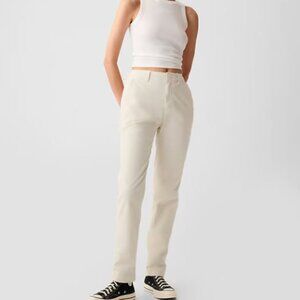 GAP Mid Rise Downtown Khakis in Chino Beige